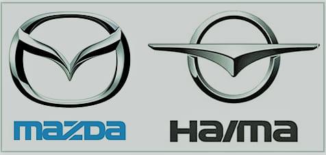 Логотип Mazda и Haima