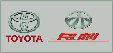 Логотип Toyota и Xia Li