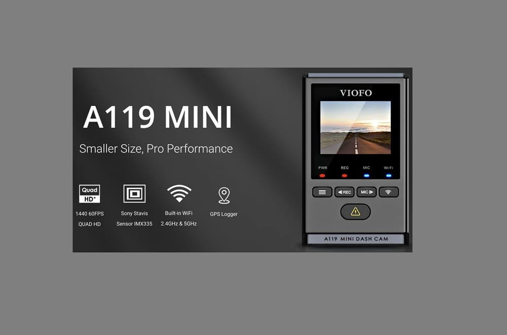Тест видеорегистратора VIOFO A119 MINI — миниатюрная версия бестселлера среди автомобильных камер
