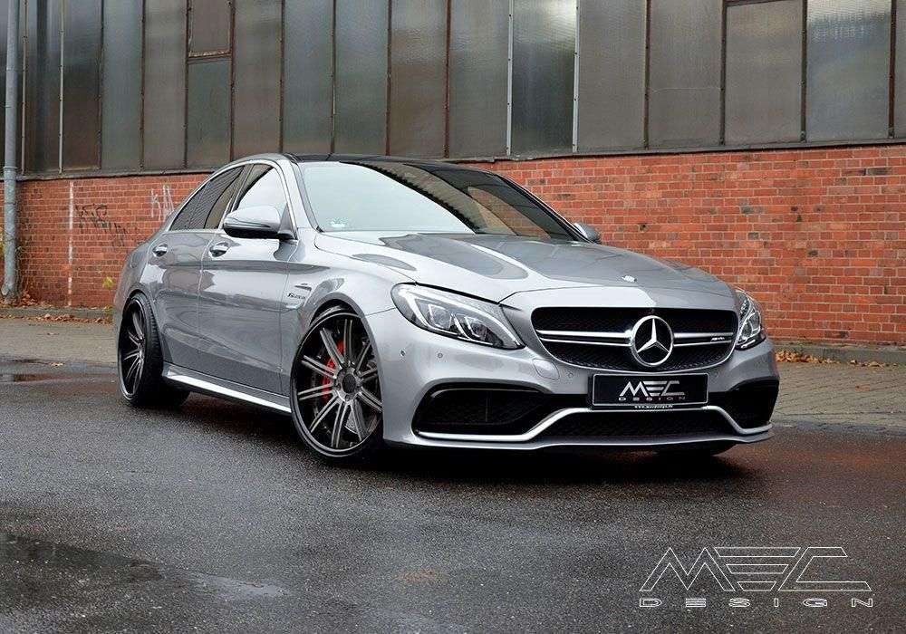 Седан Mercedes-AMG C63 посетил тюнинг-ателье MEC Design