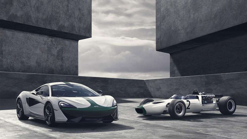 Компания McLaren посвятила спецверсию модели 570S полувековому юбилею в Формуле 1