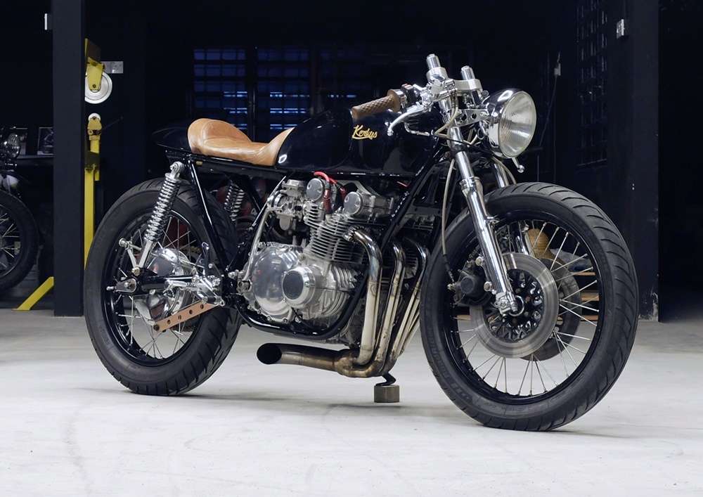 Kerkus Cycles: Кафе рейсер Suzuki GS550e