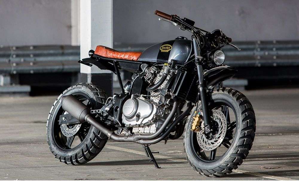 Кастом Kevils Moto5 на базе Honda CBF500