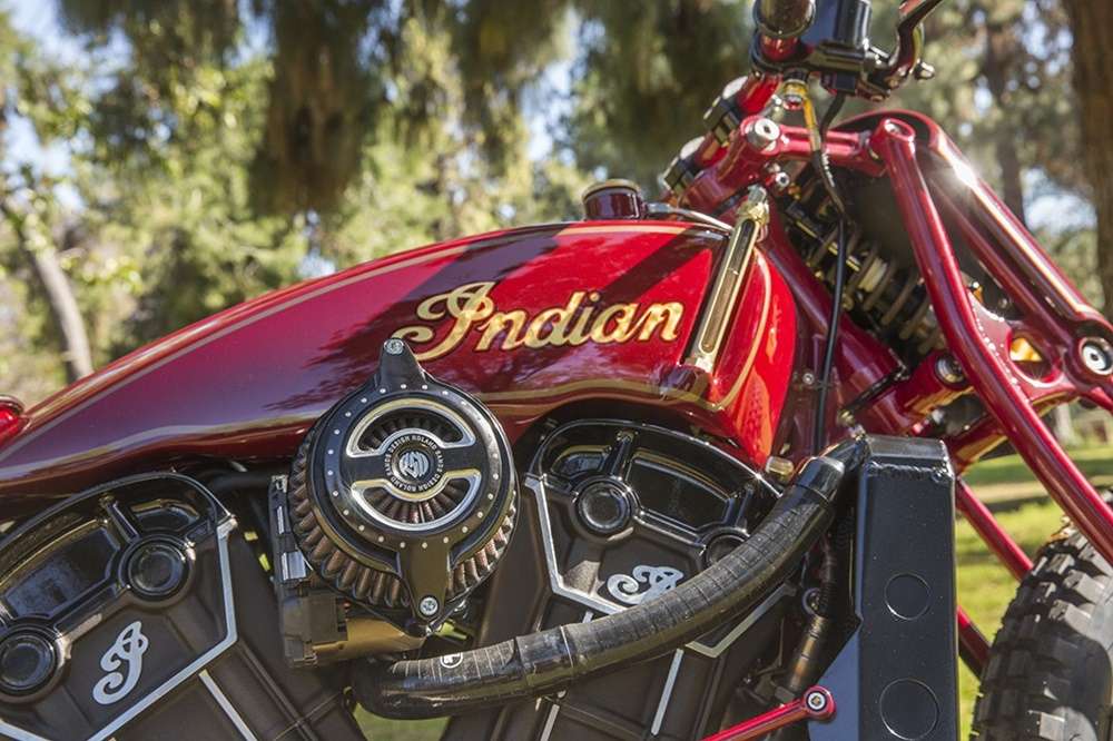 Кастом indian Scout