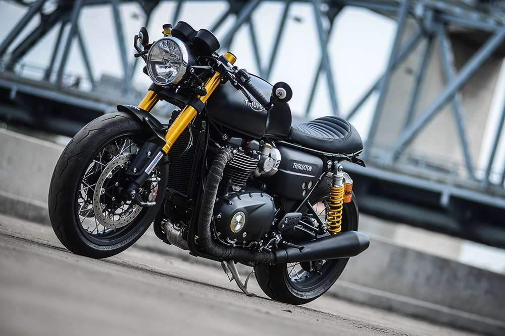 Кафе рейсер K-Speed Darkster на базе Triumph Thruxton R