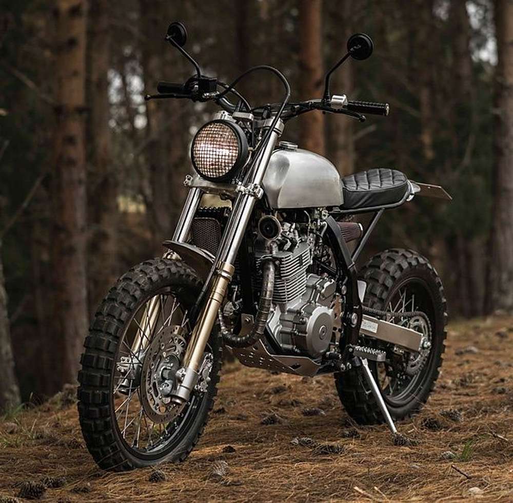 Pasquale Motor: скрэмблер Suzuki DR650