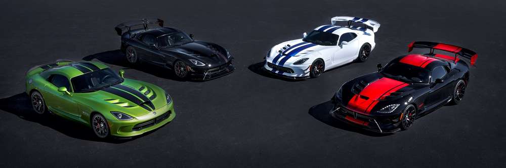 Компания Dodge подготовила прощальные спецмодификациb модели Viper