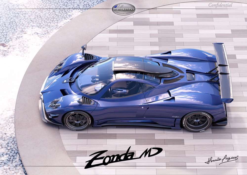 Компания Pagani выпустила штучный экземпляр спорткара Zonda