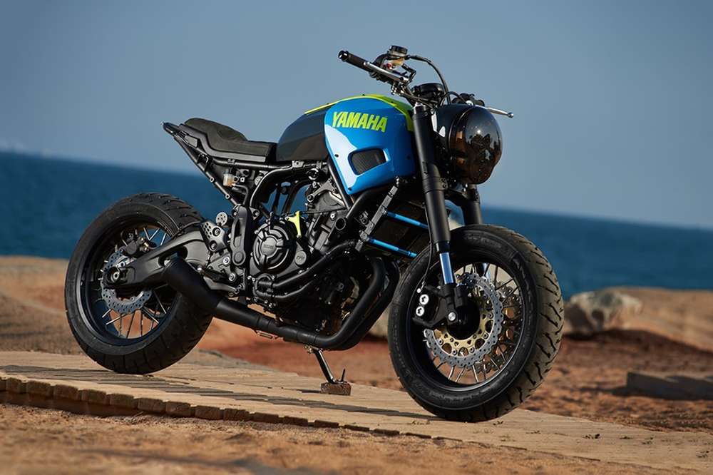 Ad Hoc CR: трекер Yamaha XSR700 Otokomae