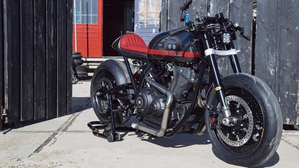 Numbnut Motorcycles: Кастом Yamaha XV950 Son of Time