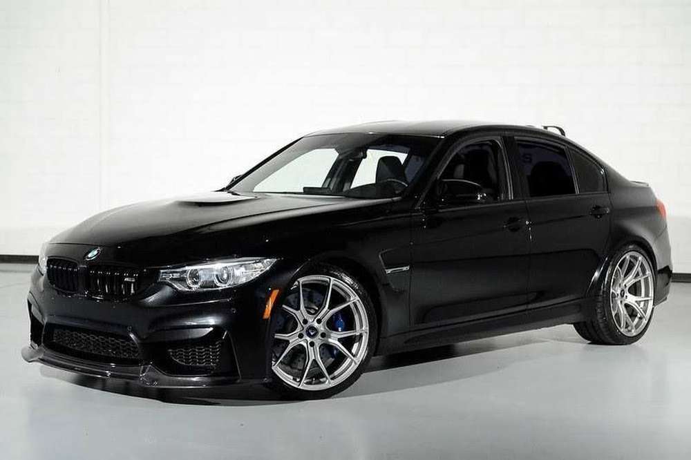 Чёрный-пречёрный седан Vorsteiner BMW M3 GTS