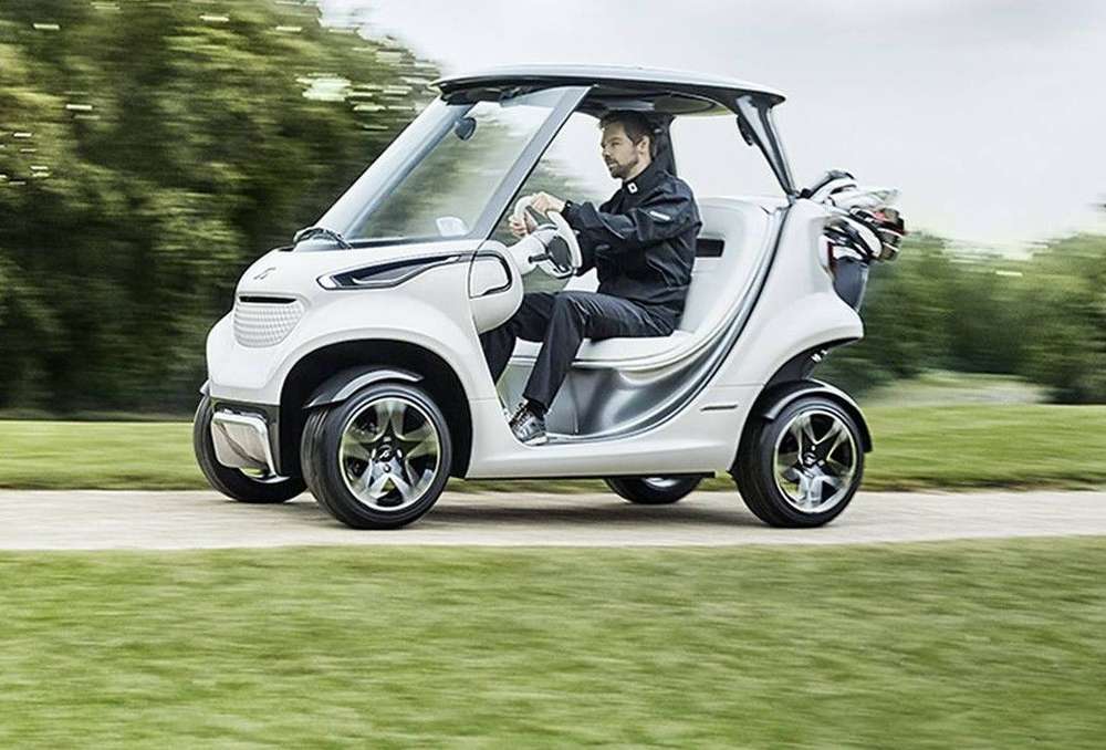 Mercedes-Benz построил роскошный гольф-карт