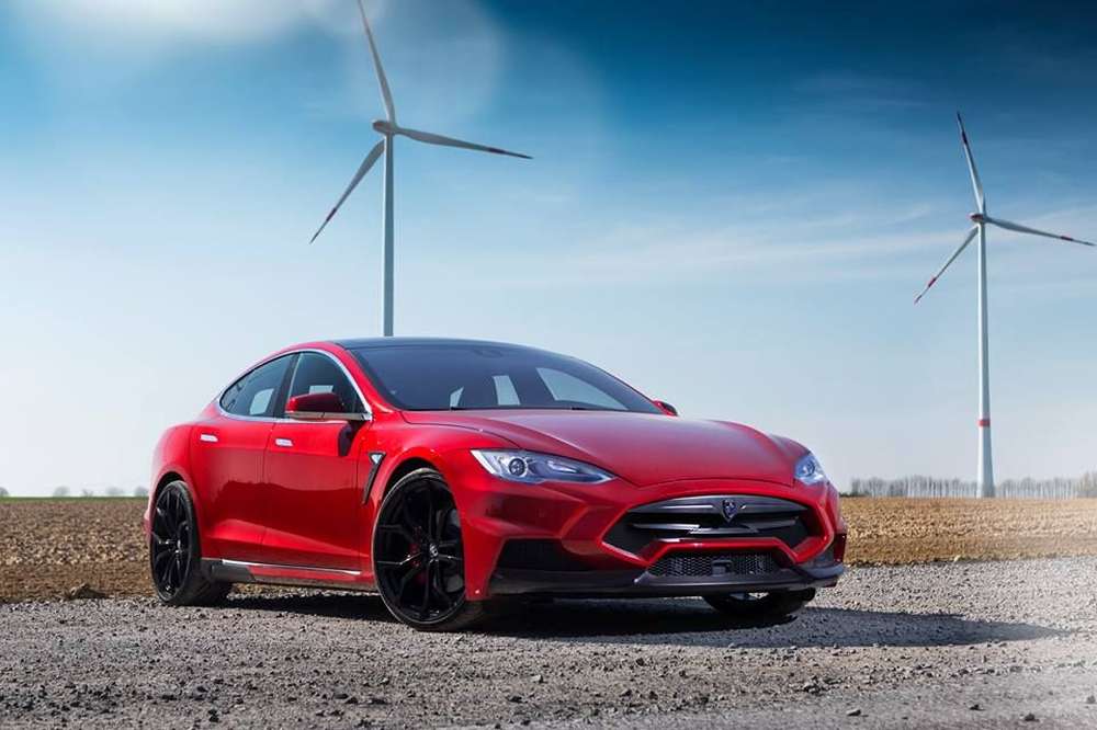 Tesla Model S от тюнинг-ателье Voltes Design