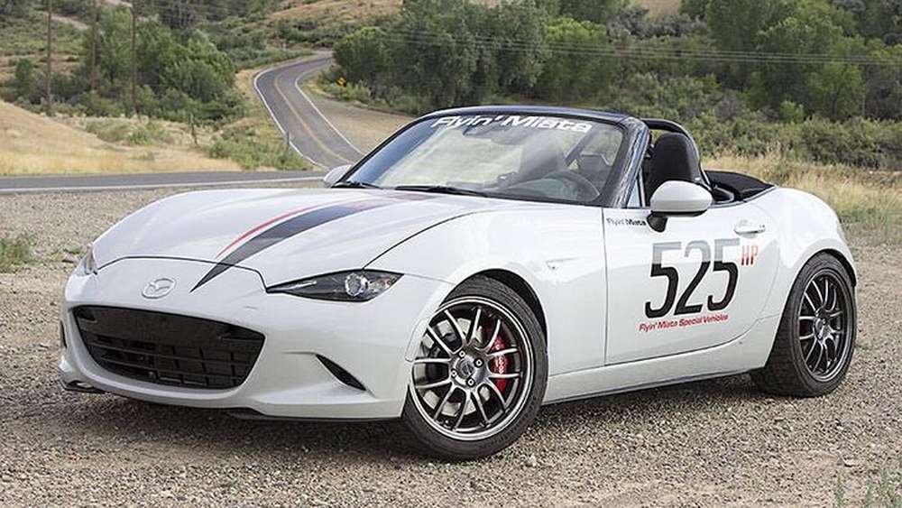 Американцы представили 525-сильную модификацию рестайлингового родстера Mazda MX-5