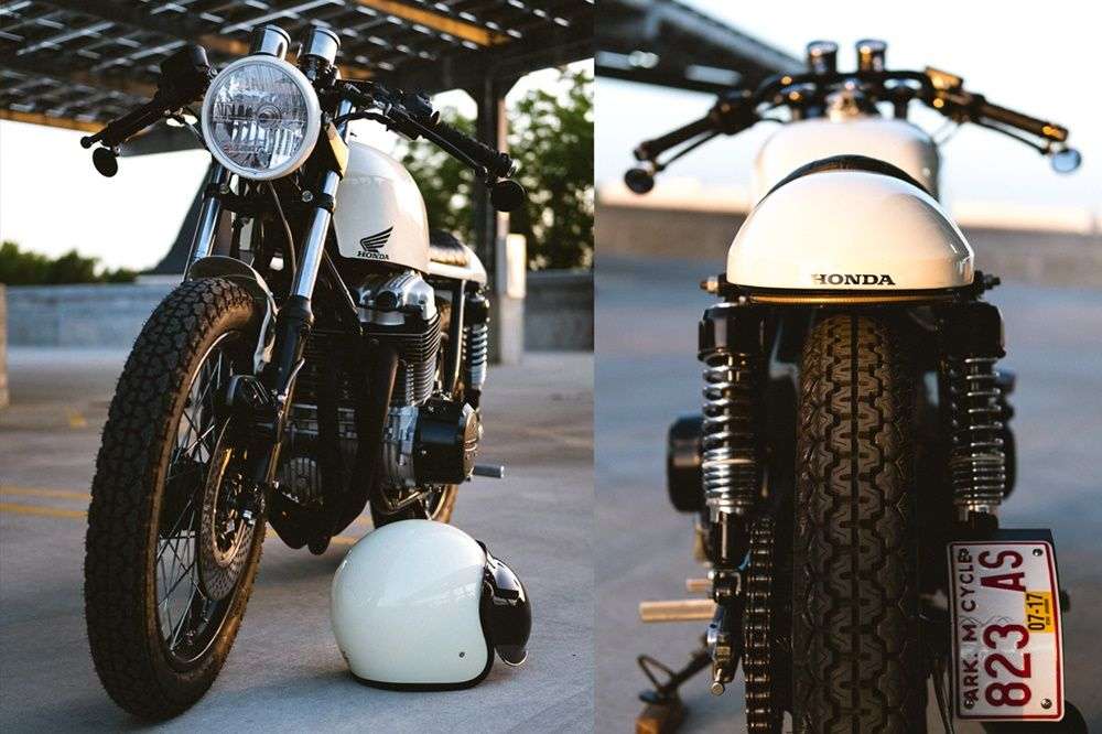 Civil Customs: кафе рейсер Honda CB750 Iceberg