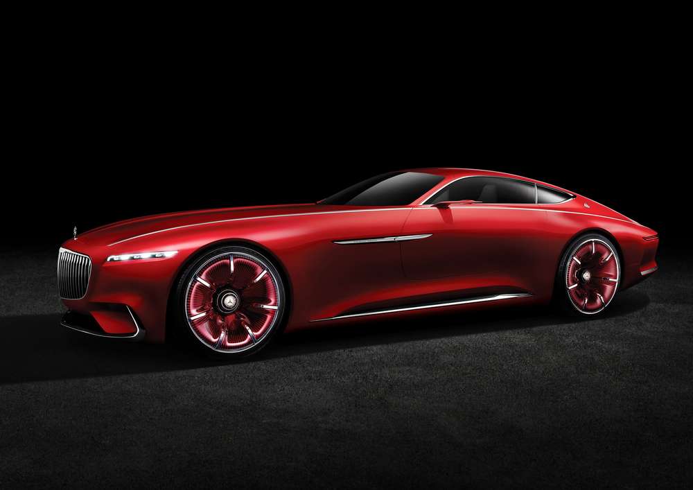 Опубликованы фотографии шестиметрового концептуального купе Maybach