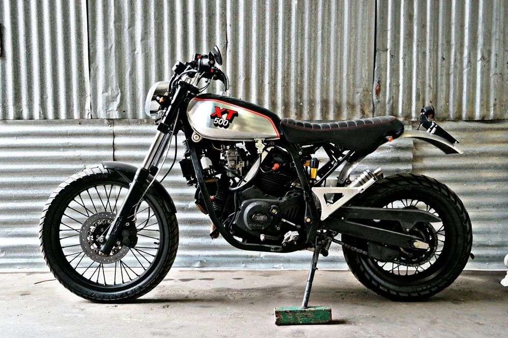 Dragoni Moto: городской скрэмблер Cagiva Elefant