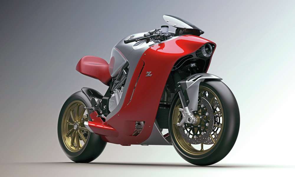 Компании MV Agusta и Zagato представили новый концептуальный байк