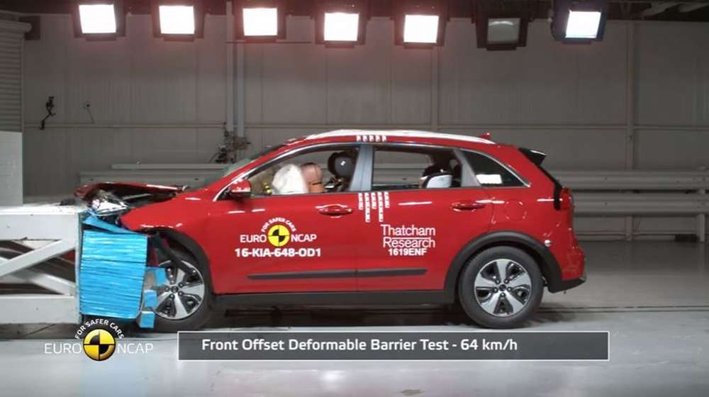 Результаты новых краш-тестов Euro NCAP: Kia Niro