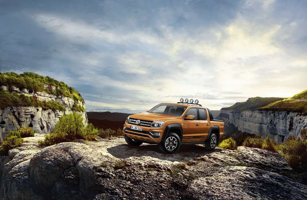 У рестайлингового пикапа Volkswagen Amarok появилась специальная модификация – Canyon Edition