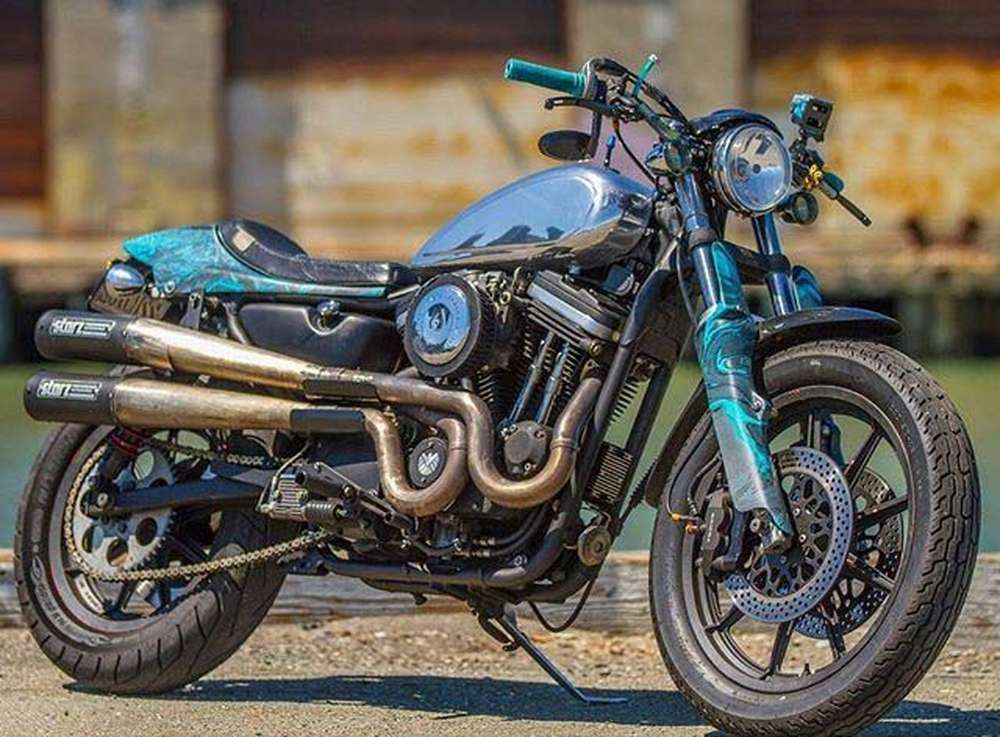 Уэс Ноблс: стрит-трекер Harley-Davidson Sportster