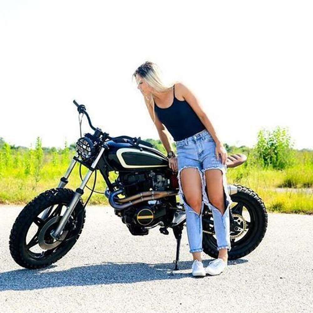 Drake Speed Shop: кастом Honda CM400 Lily