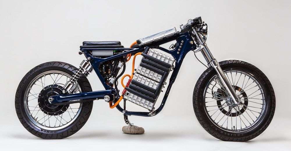 Night Shift Bikes: электрокастом Leafy Savage