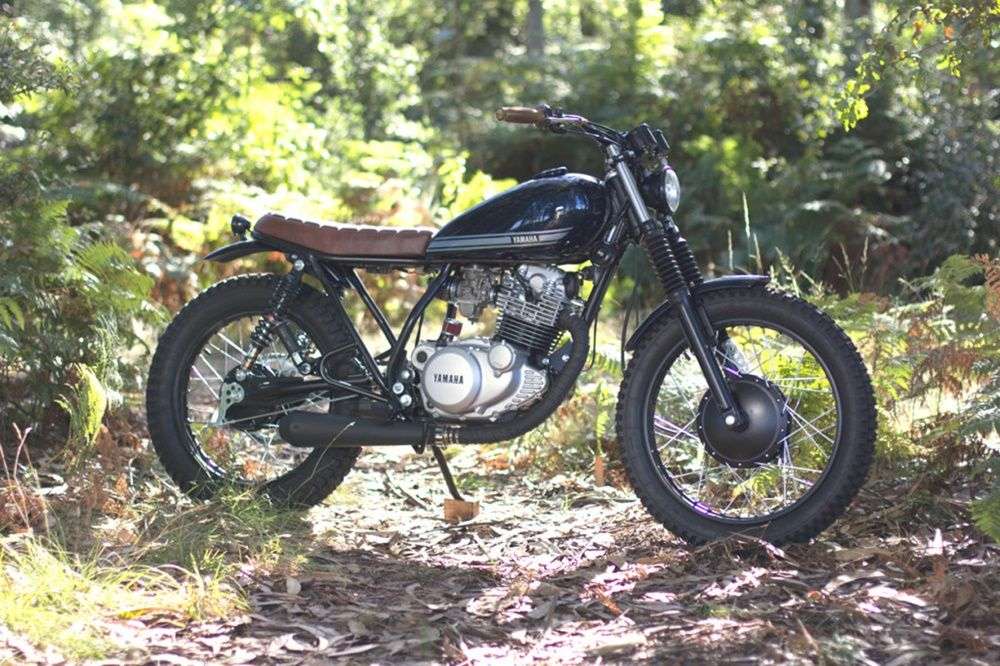 Trinta&Um Motorcycles: городской скрэмблер Yamaha SR250