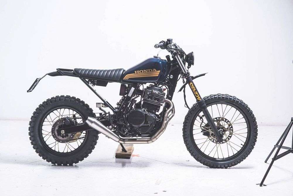 Скрэмблер Honda NX650 Dominator Growler