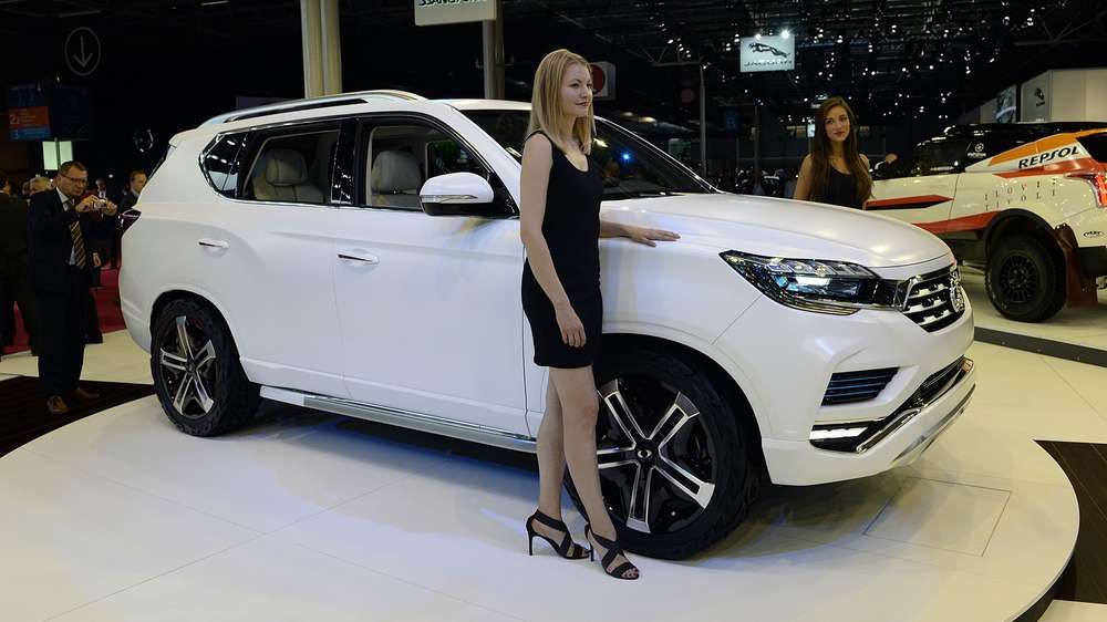 Компания SsangYong показала предтечу внедорожника Rexton