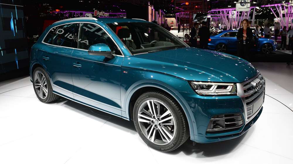 Кроссовер Audi Q5 нового поколения «похудел» на 90 килограммов