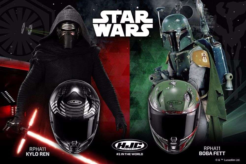 Компания HJC Helmets анонсировала мотошлемы, вдохновленные Звездными Войнами