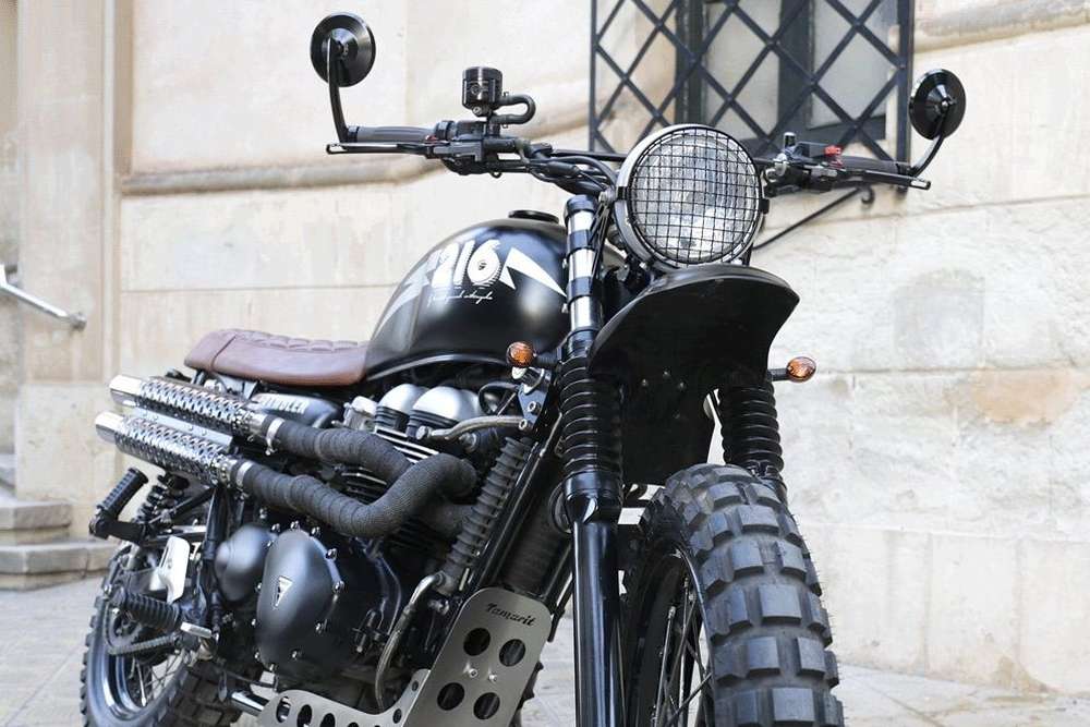 Tamarit Motorcycles: кастом Triumph Scrambler