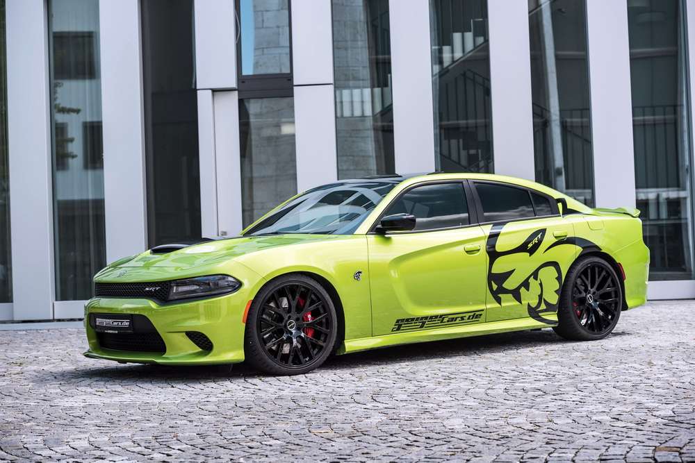 Тюнеры GeigerCars оборудовали свой Dodge Charger SRT Hellcat подвеской KW