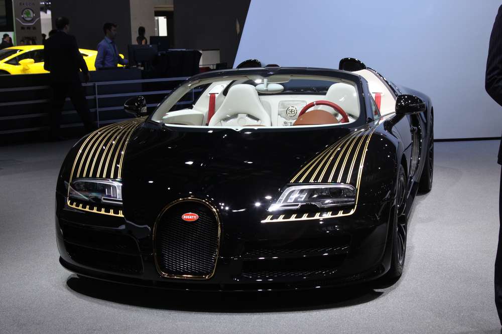 2014 Bugatti Veyron 16.4 Grand Sport Vitesse Black Bess.