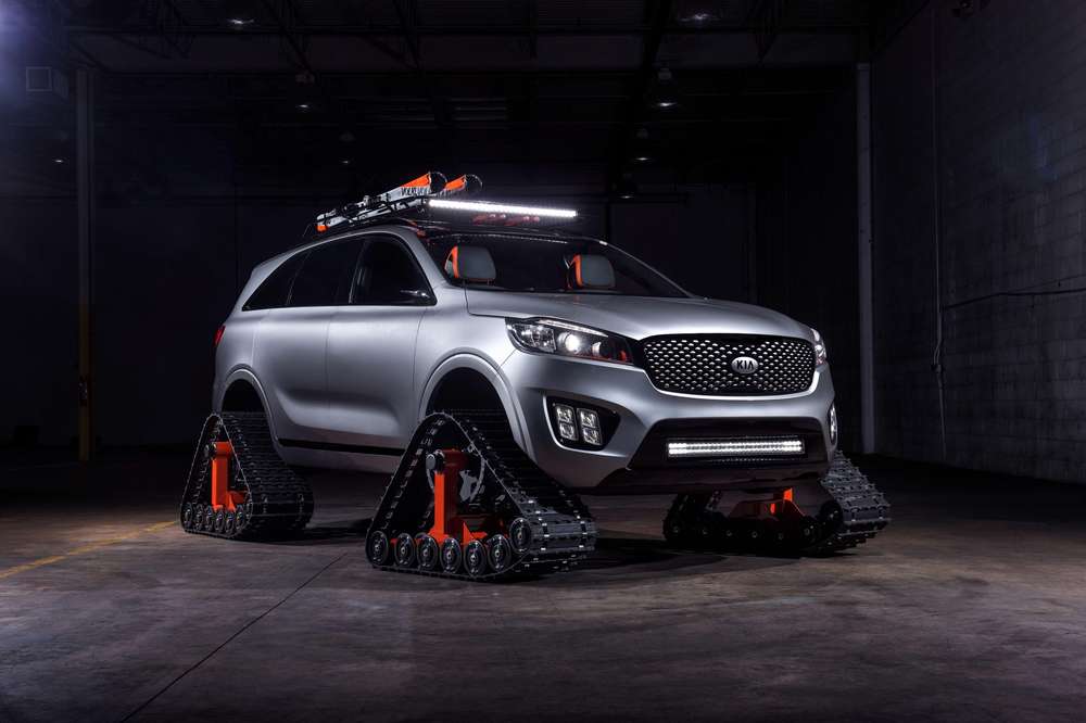 Концерн KIA Motors представил вездеход с автопилотом