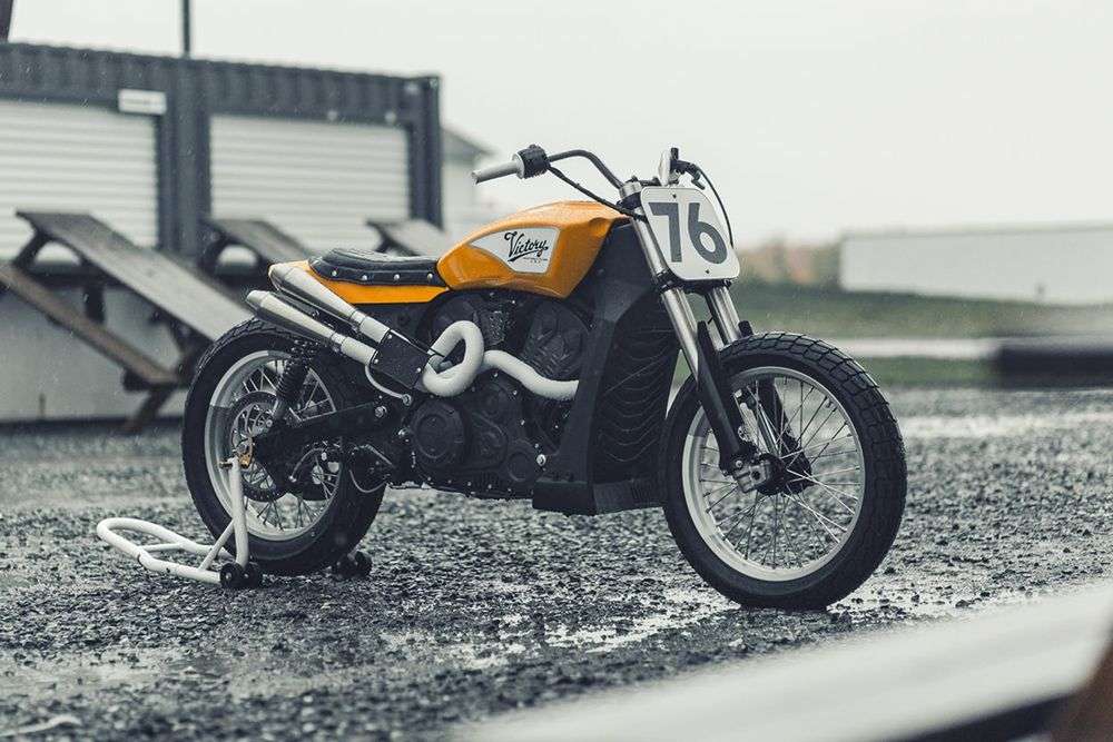 Clockwork Motorcycles: флэт-трекер Victory Octane