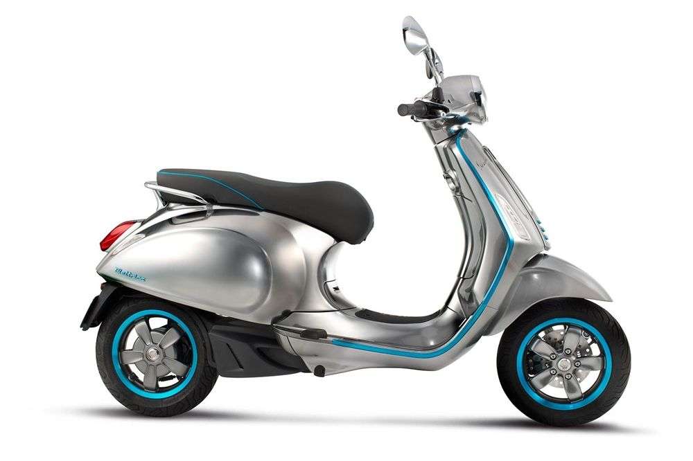 Концепт скутера Vespa Elettrica