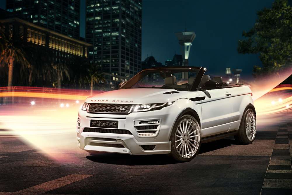 Тюнинг-ателье Hamann «прокачало» Range Rover Evoque Cabrio