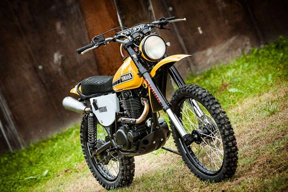 North East Custom: скрэмблер Yamaha XT500