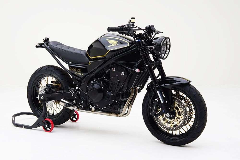 MAD Industries x Lossa Engineering: скрэмблер Honda CB500F