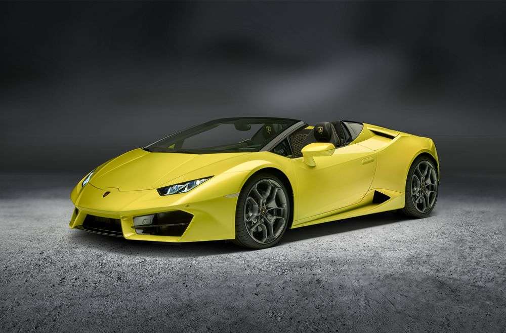 У кабриолета Lamborghini Huracan Spyder появилась заднеприводная версия