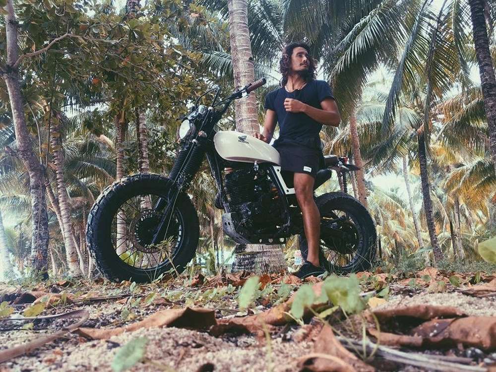 3B Customs: Скрэмблер Honda XR200