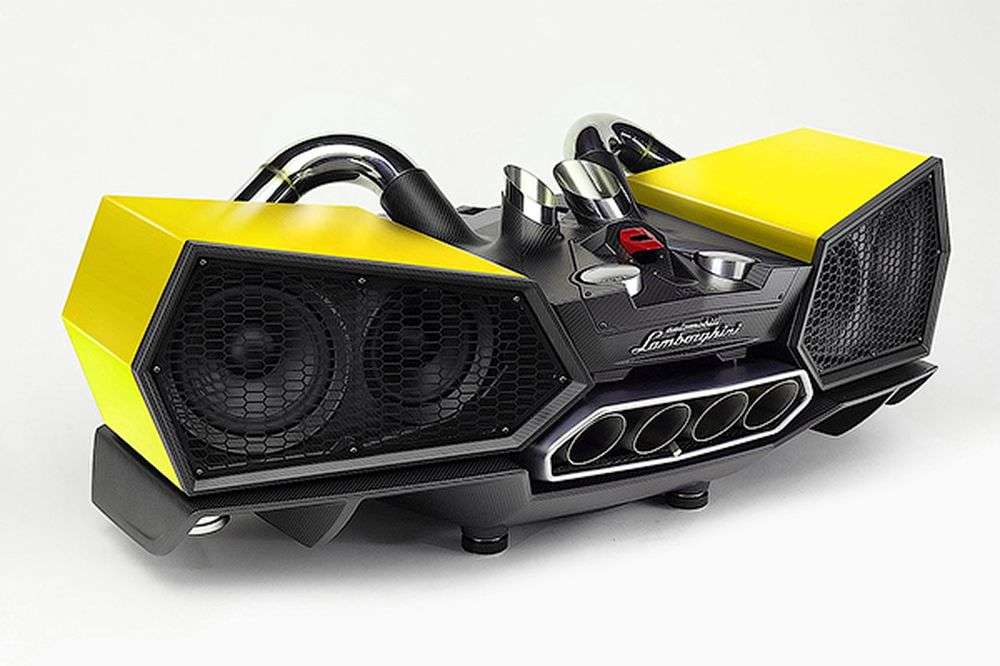 Lamborghini и iXoost превратили выхлоп суперкара Aventador в акустическую систему