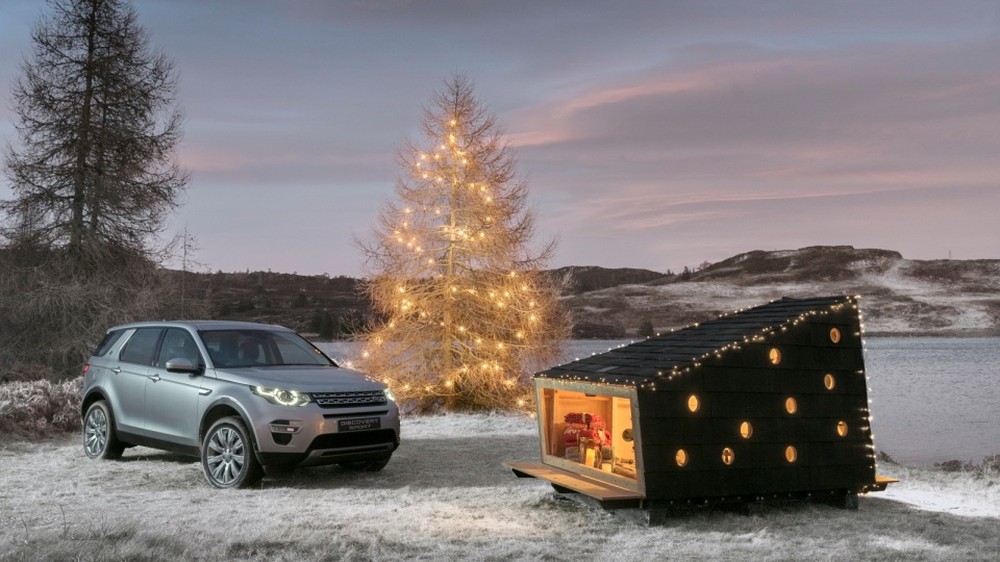 Land Rover представил домик для Санта-Клауса