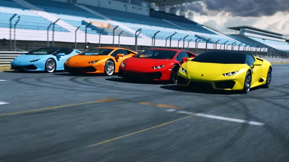 Все модификации Lamborghini Huracan показали в одном видео
