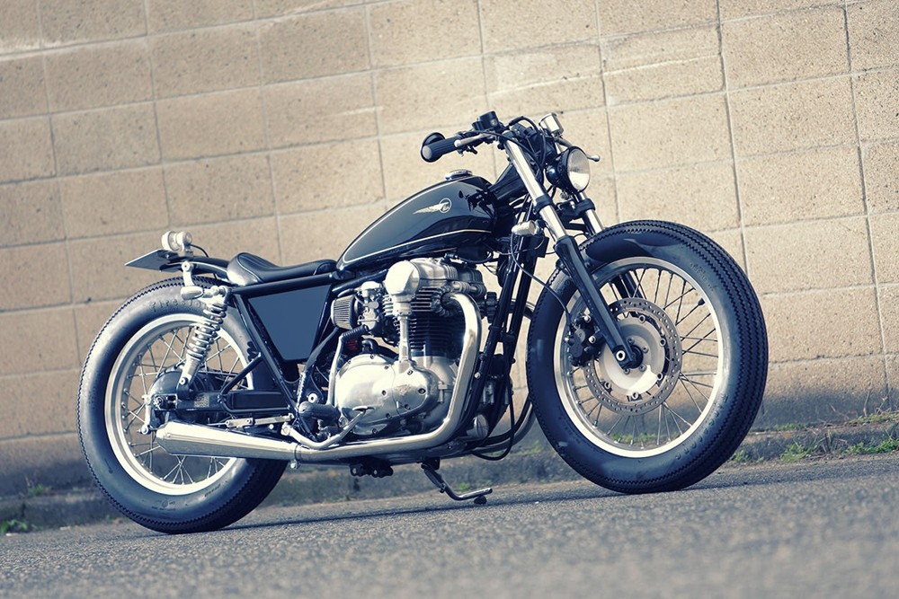 Heiwa MC: кастом Kawasaki W650