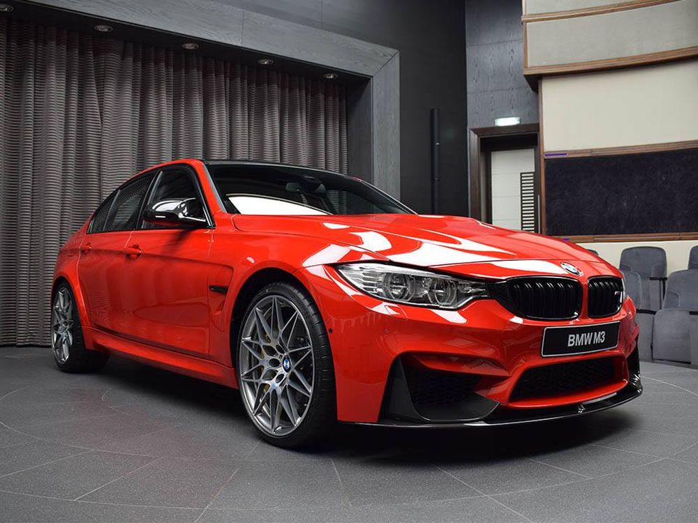 BMW m3 Red 2020