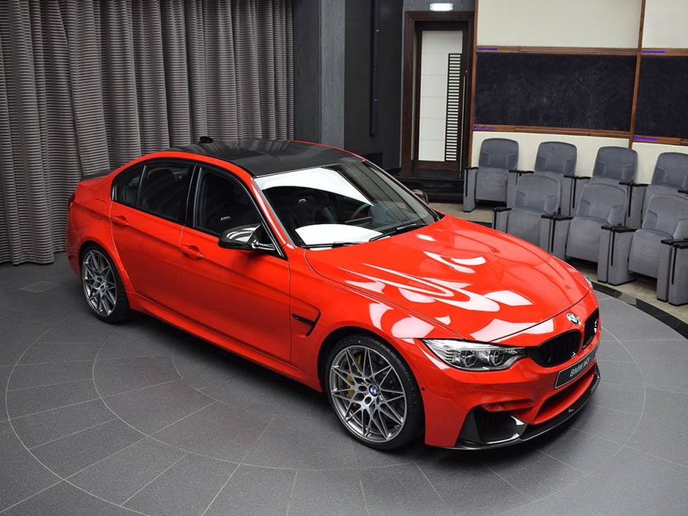 BMW m4 Red