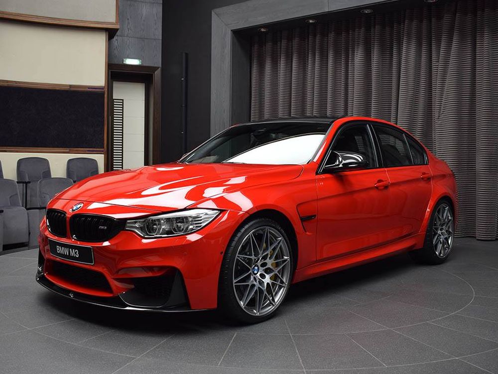 BMW m5 Red